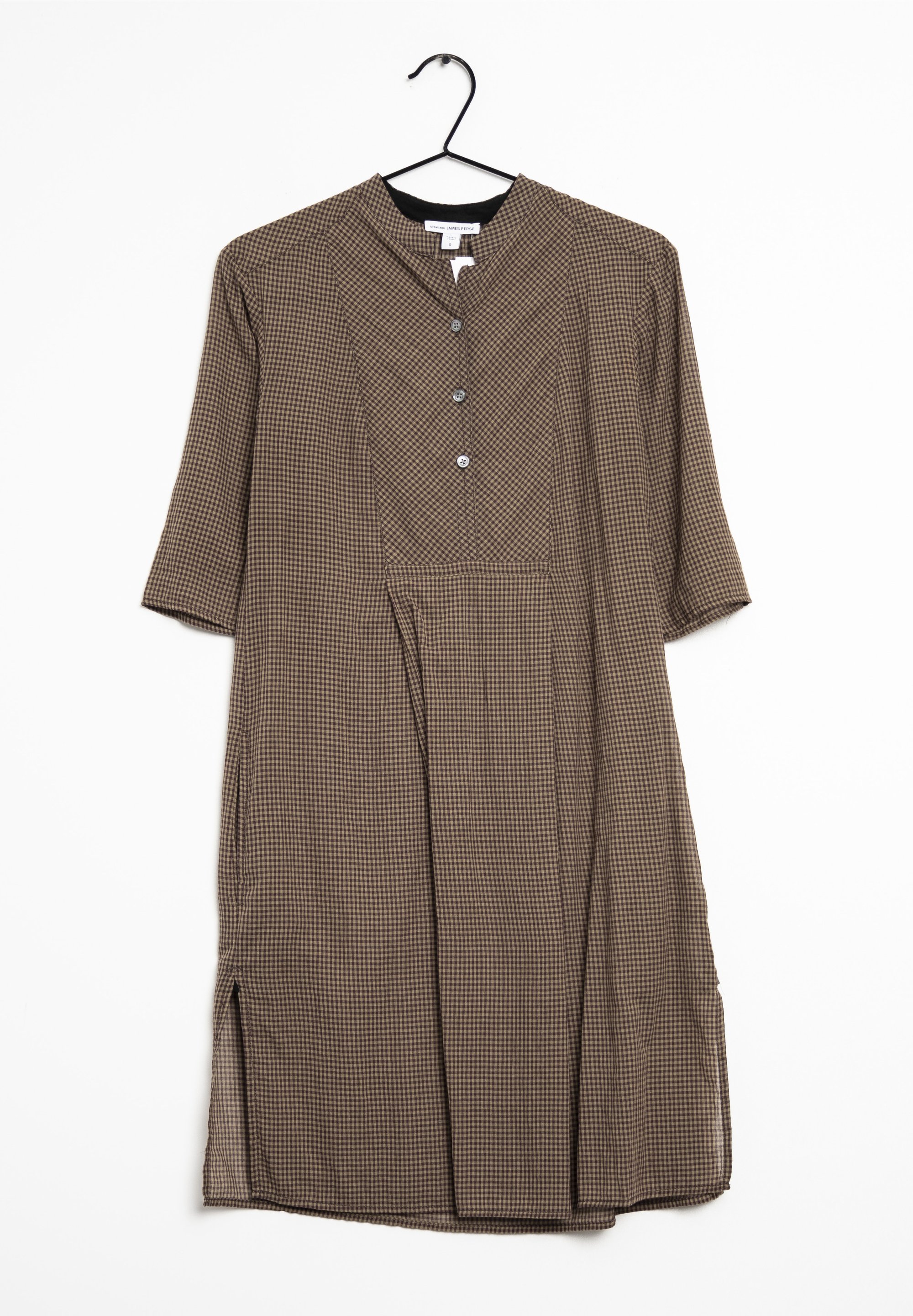James Perse Shirt dress - brown - (Pre-owned) - Zalando