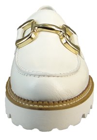 Gabor DAMEN  HALBSCHUHE LOAFER 45.246 WEISS 20 LATTE LEDER - Zapatos sin cordones - latte