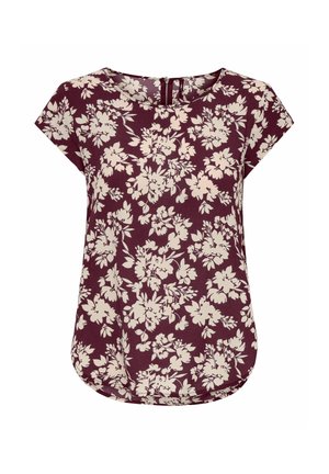 ONLY, ONLVIC SS AOP TOP NOOS PTM - Blouse - fig