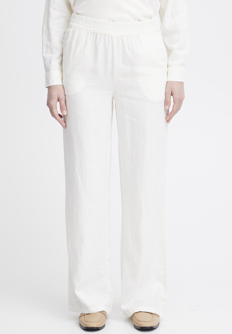 b.young - BYFALAKKA - Pantalones - marshmallow, Ampliar