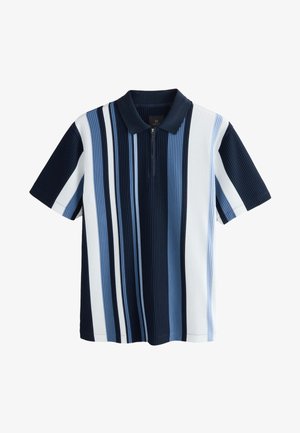 Next VERITCAL STRIPE - REGULAR FIT - Piké - blue navy
