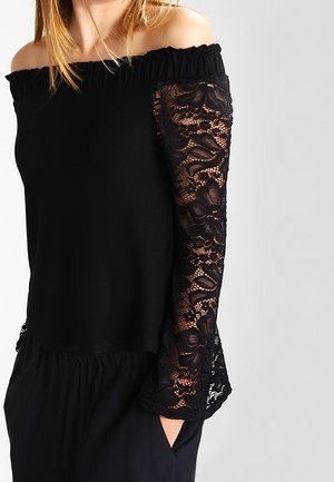 T-shirt à manches longues - black