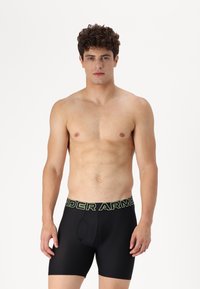 Under Armour PERFORMANCE 3 PACK - Úzke boxerky - tech blue/morph green/black