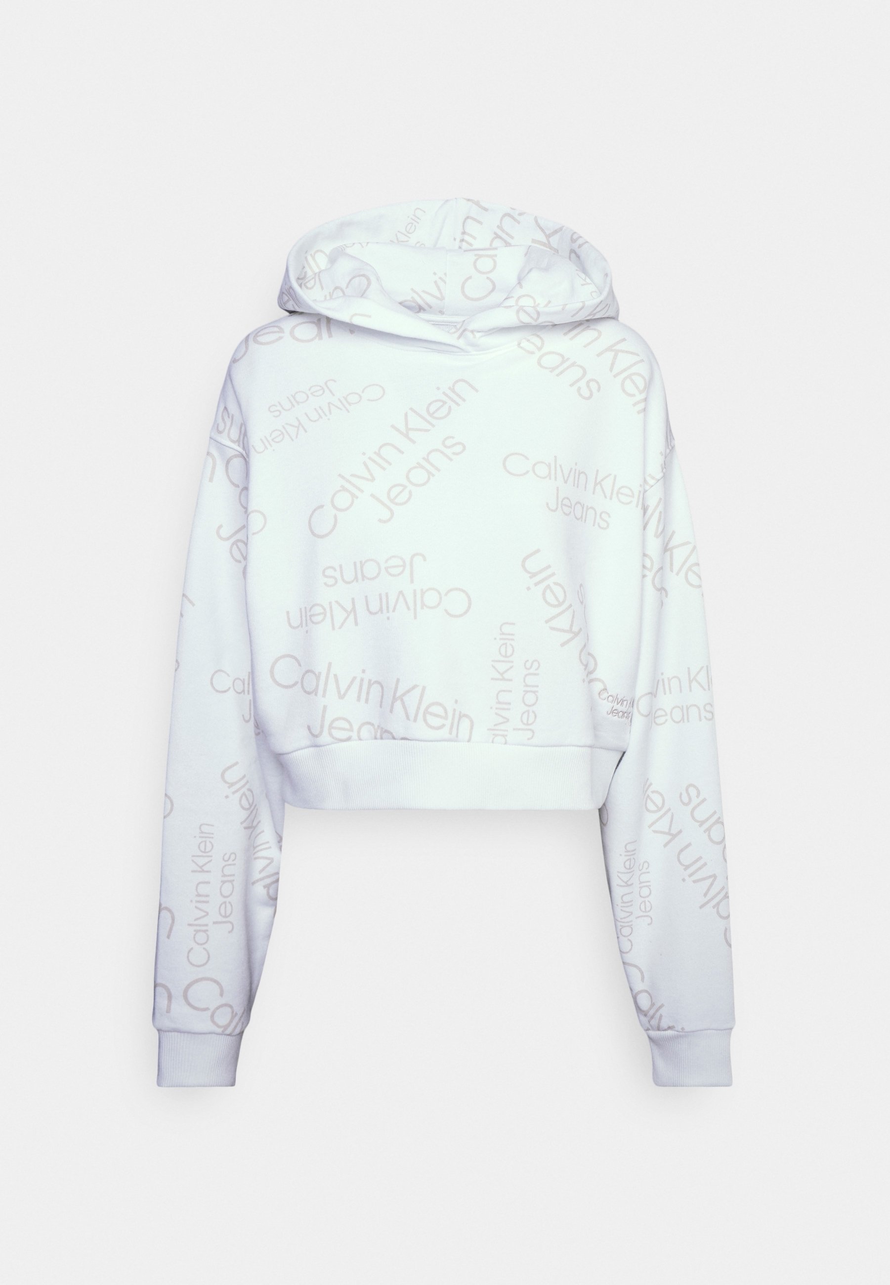 Calvin Klein Jeans Hoodie white (Pre-owned)