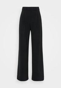 WIDE LEG TRIBECA - Trousers - black