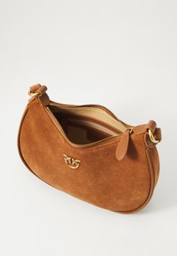 Pinko EXCLUSIVE HALF MOON MINI - Τσάντα χιαστί - marrone