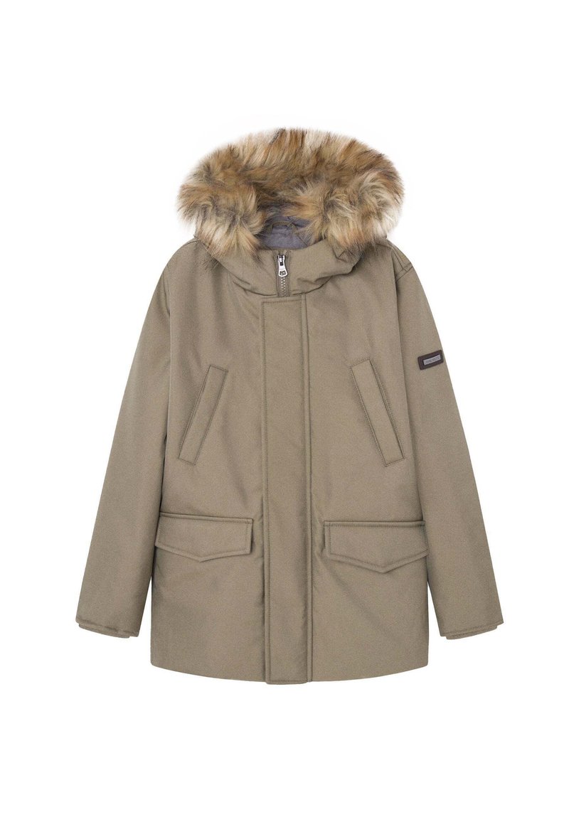 Hackett London Parka taupe