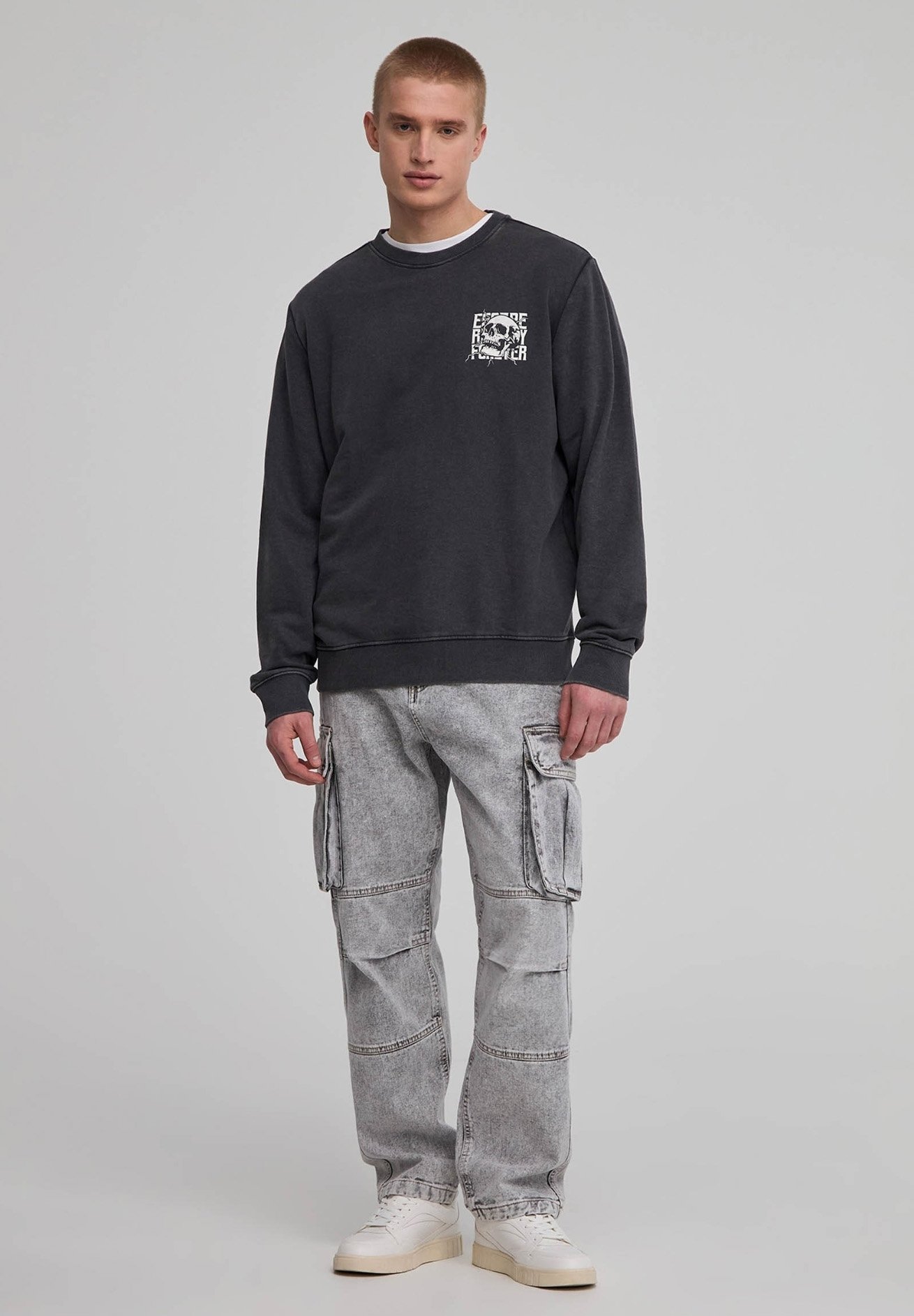 KARL KANI◆カールカナイ Inside Out Crew [Gray] Karl Kani Inside Out Crew Grey - Unyker