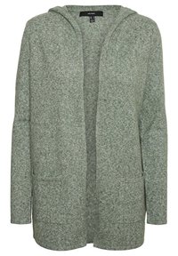 Vero Moda DOFFY OPEN HOOD NOOS - Cardigan - laurel wreath/green