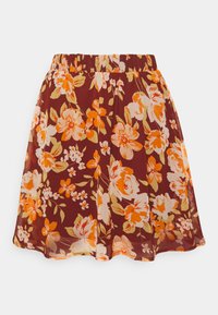 VILA Petite VIVINCE SHORT SKIRT - Minissaia - fired brick