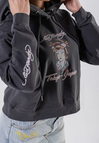 Ed Hardy Jersey con capucha - black