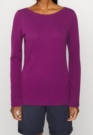 Long sleeved top - purple