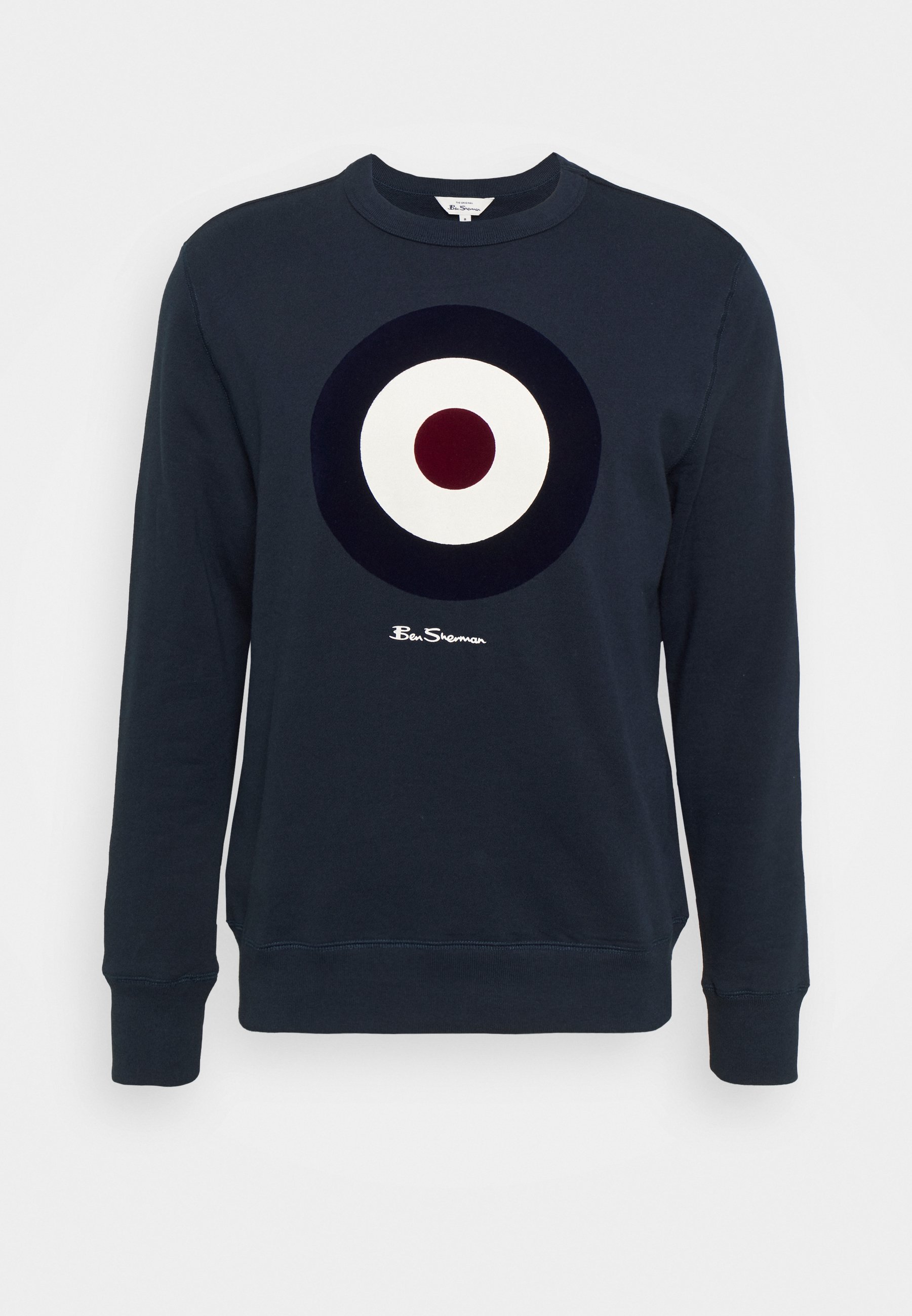 Ben Sherman FLOCK TARGET - Sudadera - dark navy/azul marino - Zalando.es