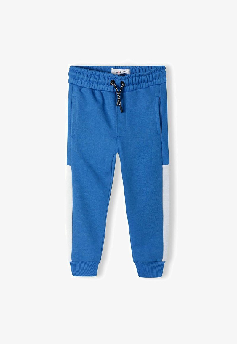 MINOTI JOGGERS WITH SIDE PANELS - Teplákové kalhoty - blue