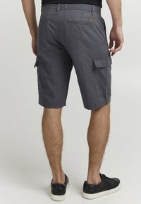 INDICODE JEANS IDMOSATO LINEN MIX - Šortky - iron
