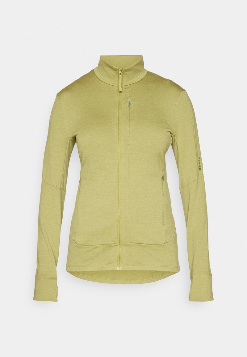 Icebreaker Fleecejas olijfgroen Icebreaker Fleecejas olijfgroen