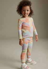 Next - Leggings - peach pink rainbow Imagen en miniatura 1