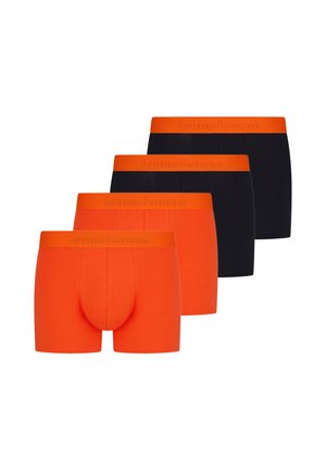 4ER PACK RETRO - Boxerkalsong - schwarz orange
