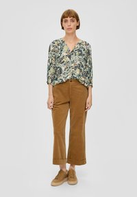 s.Oliver JACQUARD - Bluse - grün