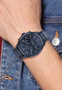 Tommy Hilfiger ASHER_MULTIFUNCTION_44MM - Chronograph watch - blue navy