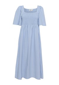 Unselected, vista blue with white stripe