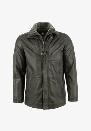Otto Kern CARLSON - Lederjacke - schwarz