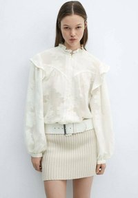 Mango EXPEN - Košilová halenka  - off-white