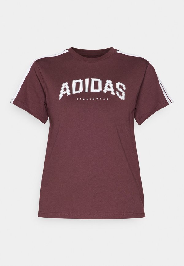 LOUNGE SOFT SIDE GRAPHIC - Print T-shirt - aurora ruby3