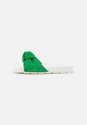 Slip-on sandaler - light green