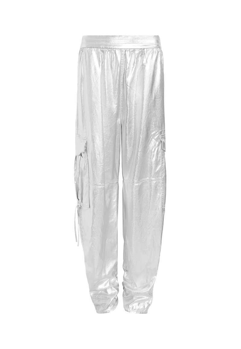 AllSaints Cargobroek zilverkleurig