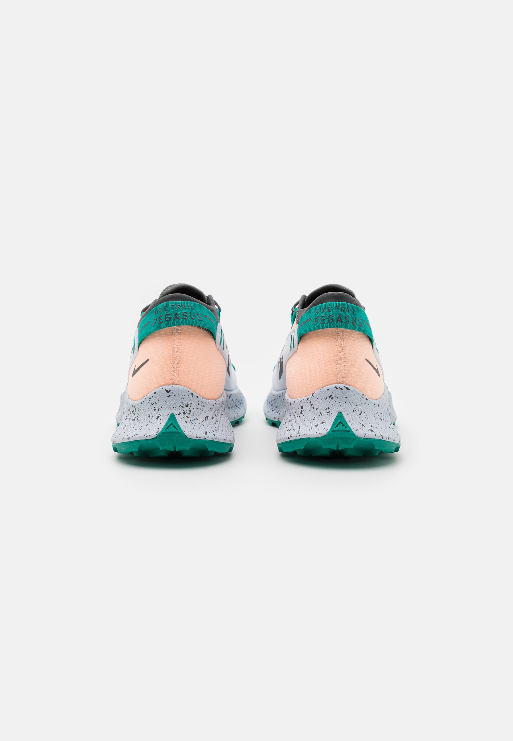 Nike Performance PEGASUS TRAIL 2 - Chaussures de running - football  grey/iron grey/crimson tint/neptune green/gris - ZALANDO.FR
