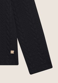 Freddy BONDED A TRECCE CON COLLO A TUBO - Pullover - nero