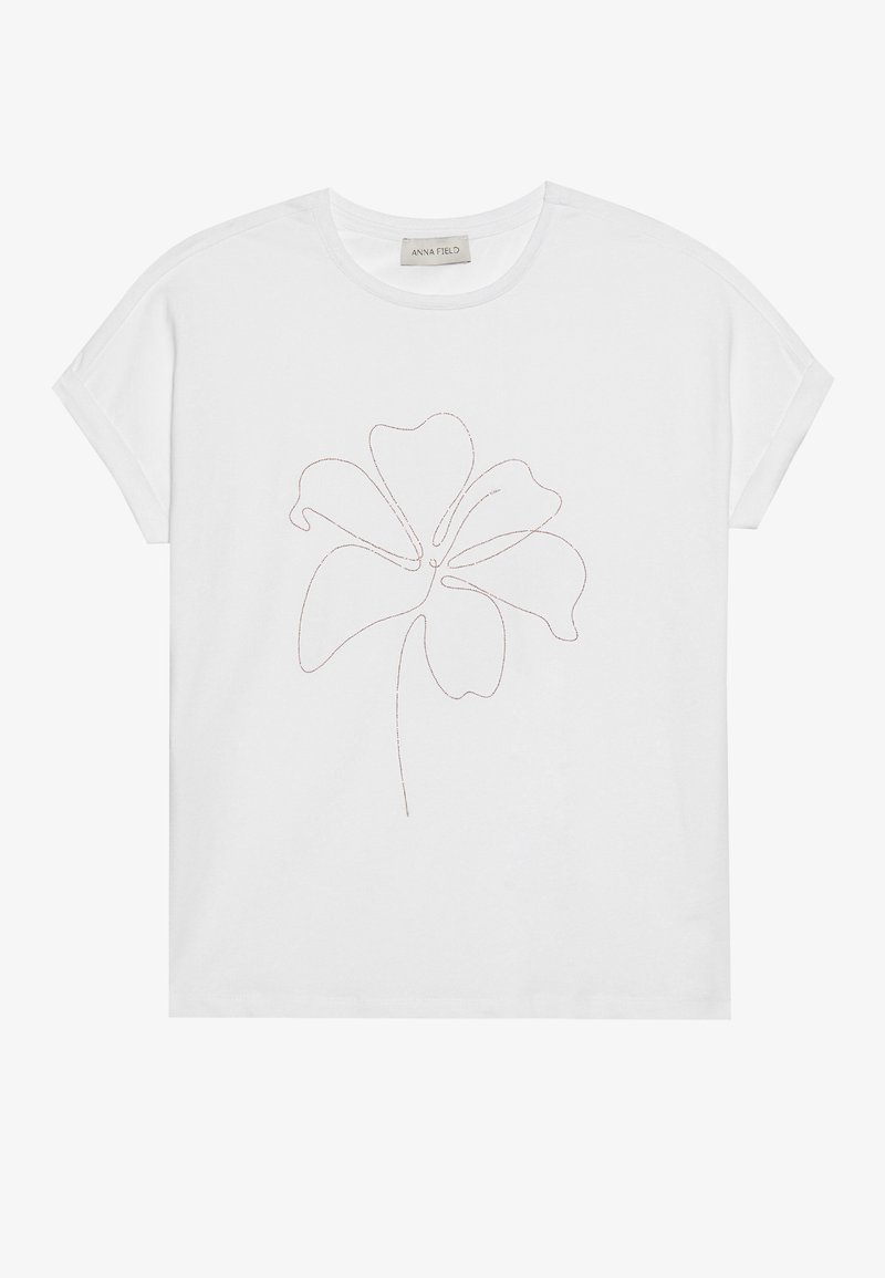 Anna Field T-shirt print wit