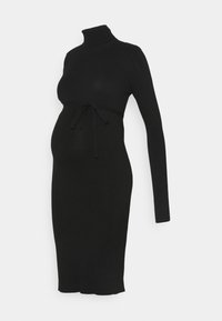 MLJACINA ROLLNECK DRESS - Robe pull - black