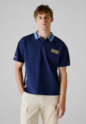 CONTRAST COLLAR - Poloshirt - eton blue