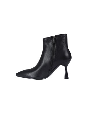 Stivaletti con tacco - black