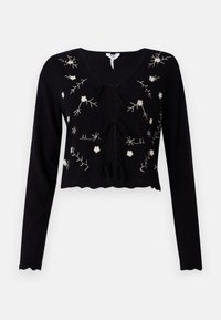 Object OBJTHESS  - Vesta na kopčanje - black