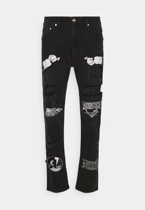 Jeans straight leg - black