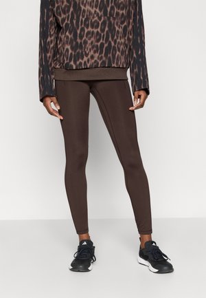 3 STRIPES STUDIO ALL ME 7/8 LEGGINGS - Legíny - aurora coffee