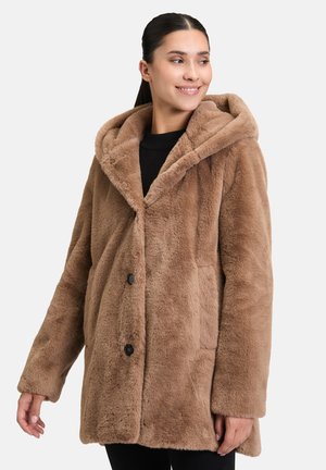 MIT KAPUZE - Winter coat - classic bronze