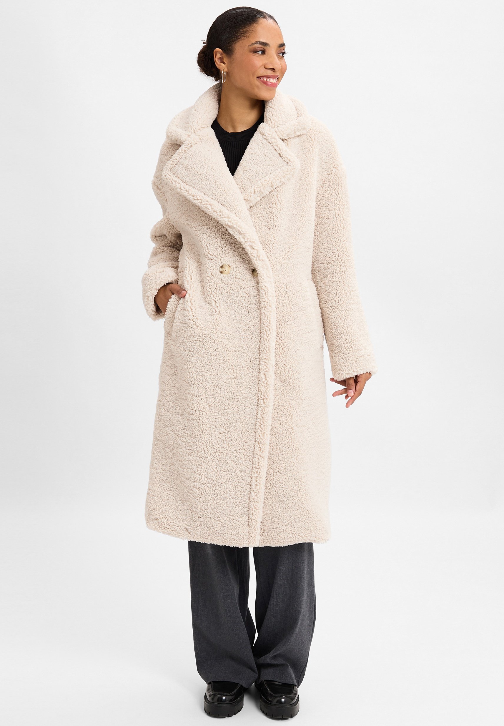 Winter Coat Marie Lund Copenhagen Jacket Teddy Mantel Zalando