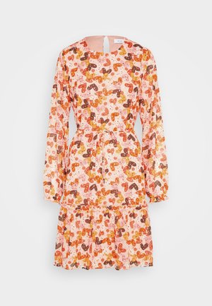 VILA VIERA O NECK SHORT DRESS - Dnevna haljina - candy pink