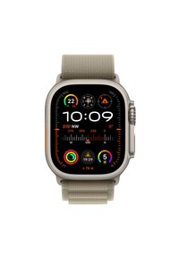 Apple APPLE WATCH ULTRA 2 GPS + CELLULAR 49MM SMALL - Smartwatch - titanium case/olive alpine loop