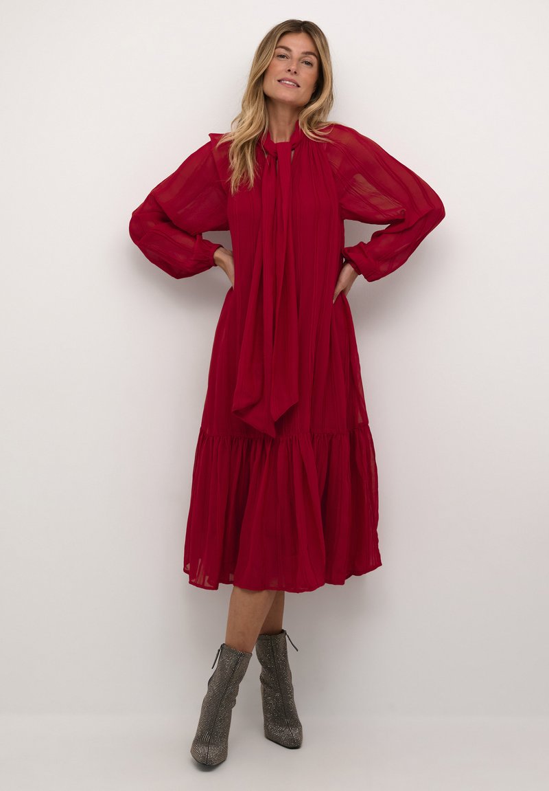 Cream SADIA - Cocktailkleid/festliches Kleid - jester red