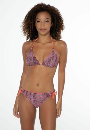 Bañador Mujer en V Flúor Tropical – BIKINI NEON