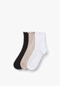 Ausgewählt, schwarz nero bianco beige melange