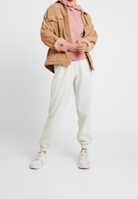 Topshop Mikina s kapucí - pink