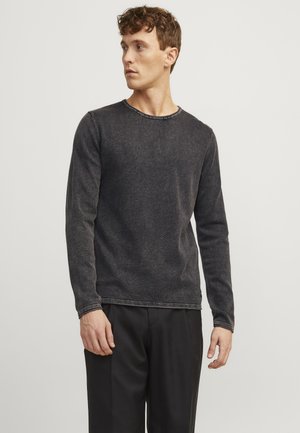 JJELEO CREW NECK - Džemperis - caviar
