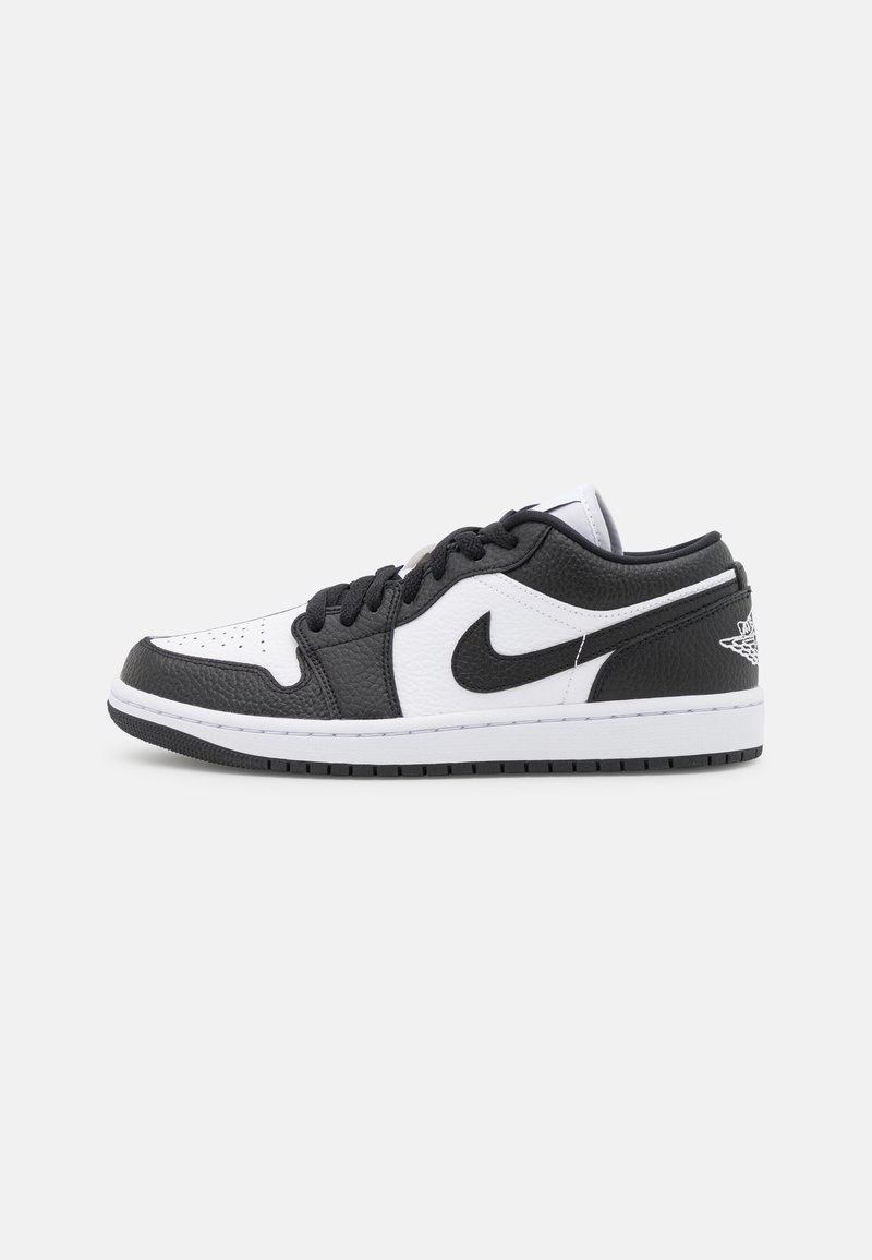lage jordans zwart wit
