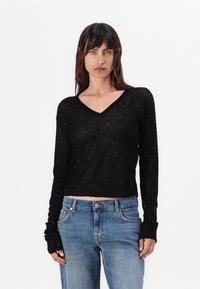 Pinko SALOMONE  - Maglione - nero limousine